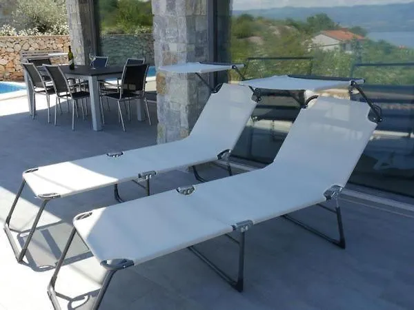 Villa Paradise Mit Pool Und Teilweise Meerblick Vrbnik Holiday home