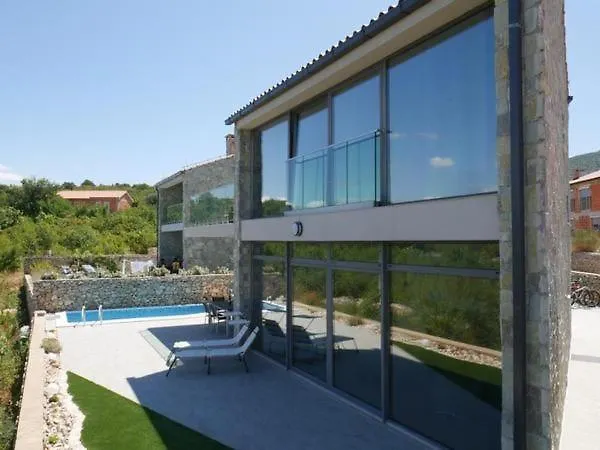 Villa Paradise Mit Pool Und Teilweise Meerblick Vrbnik Holiday home